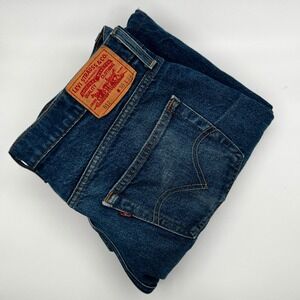 Levis 512 Jeans Mens fit 38x31 Slim Taper Excellent Vintage Denim Made in Brazil